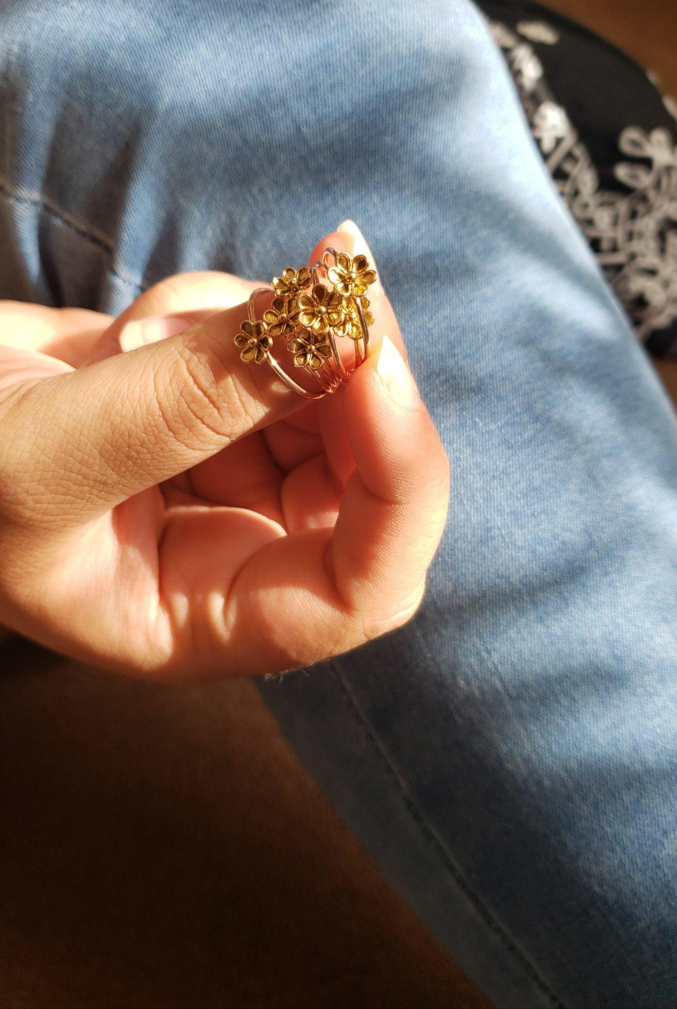 Sunshine Blossom Ring - 9ct Gold