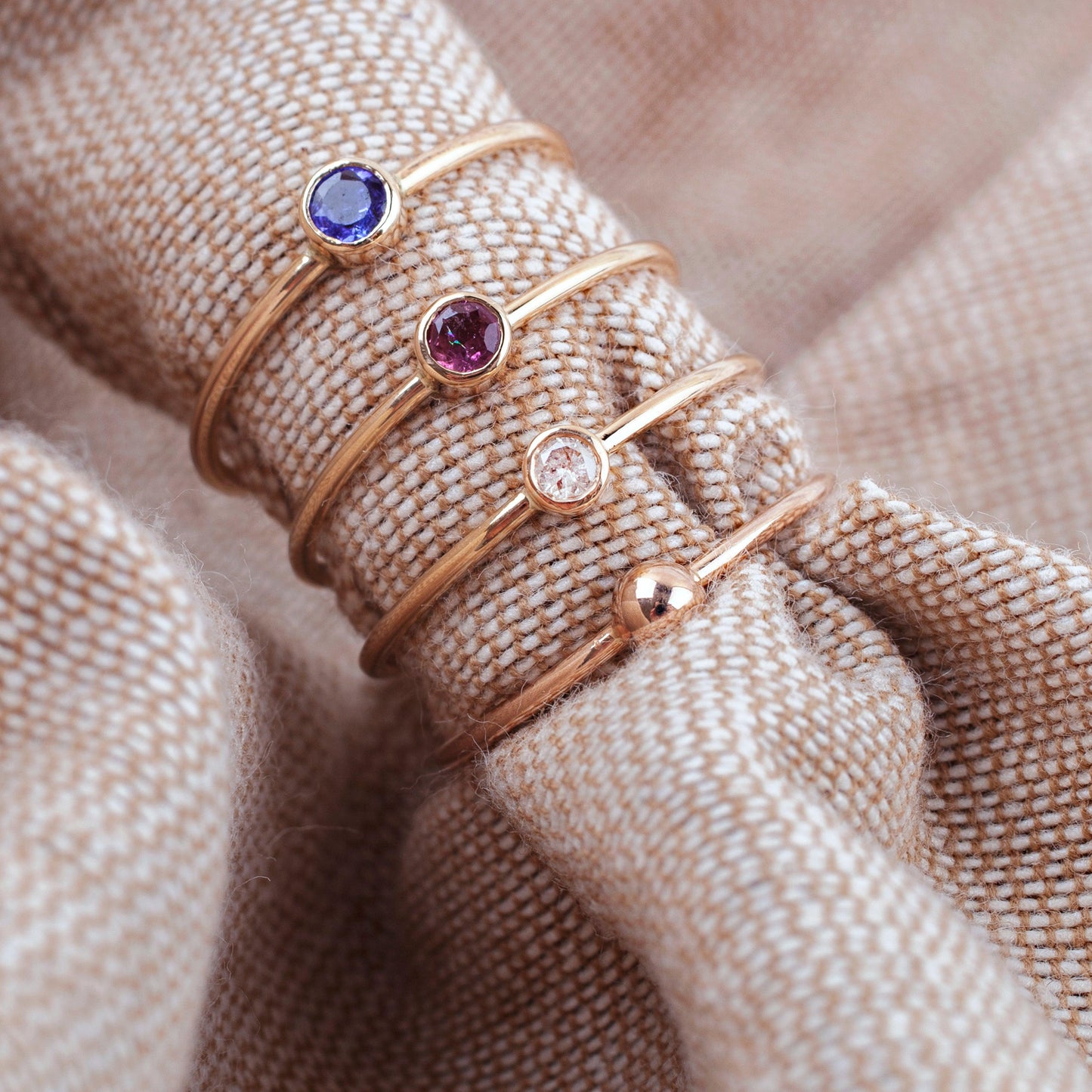 Enchanted Tanzanite Ring - 9k Gold